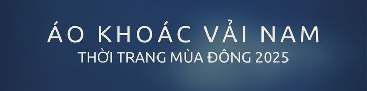 Áo khoác vải nam