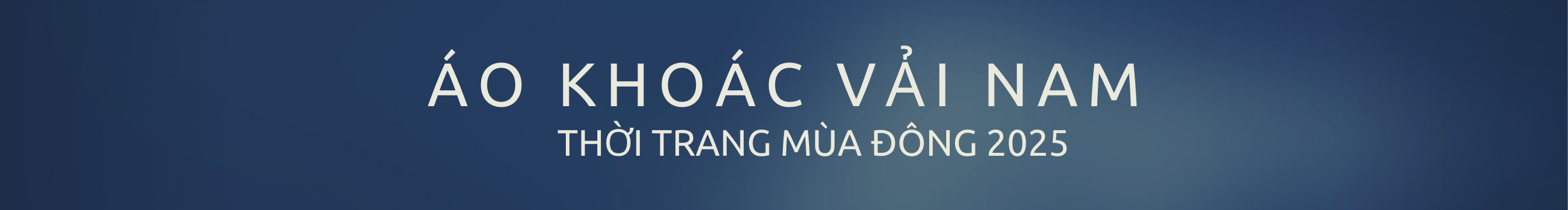 Áo khoác vải nam