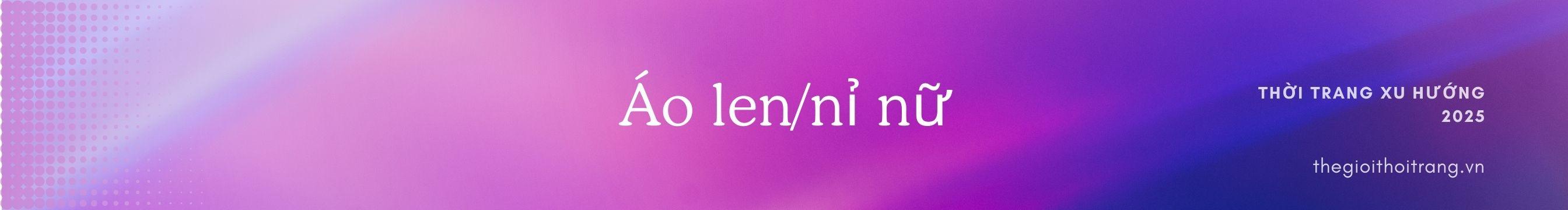 Áo len/nỉ nữ